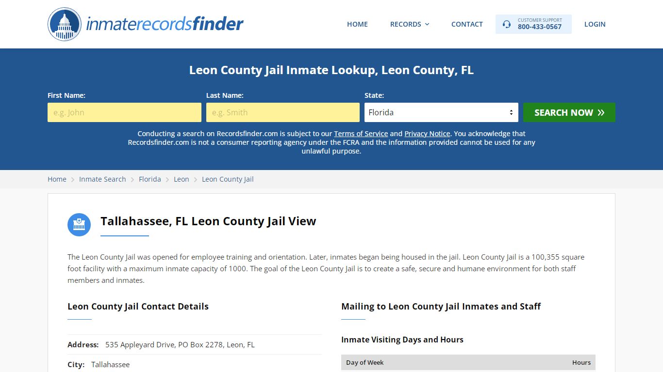 Leon County Jail Roster & Inmate Search, Leon County, FL ...